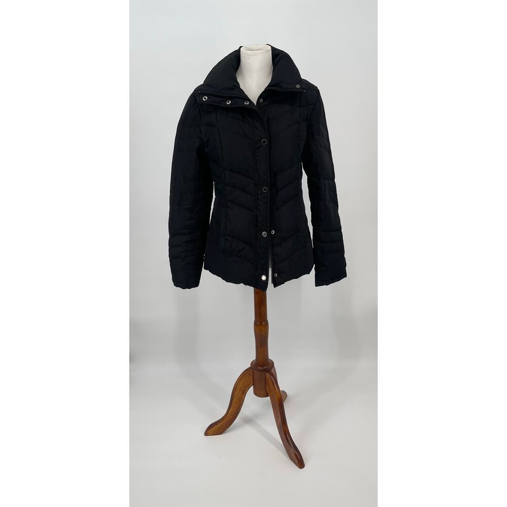 Kenneth Cole Reactionβ Black Down Puffer Jacket Women Size S